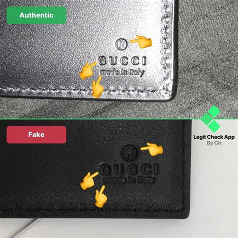 real gucci wallet vs fake|Gucci wallet authenticity check.